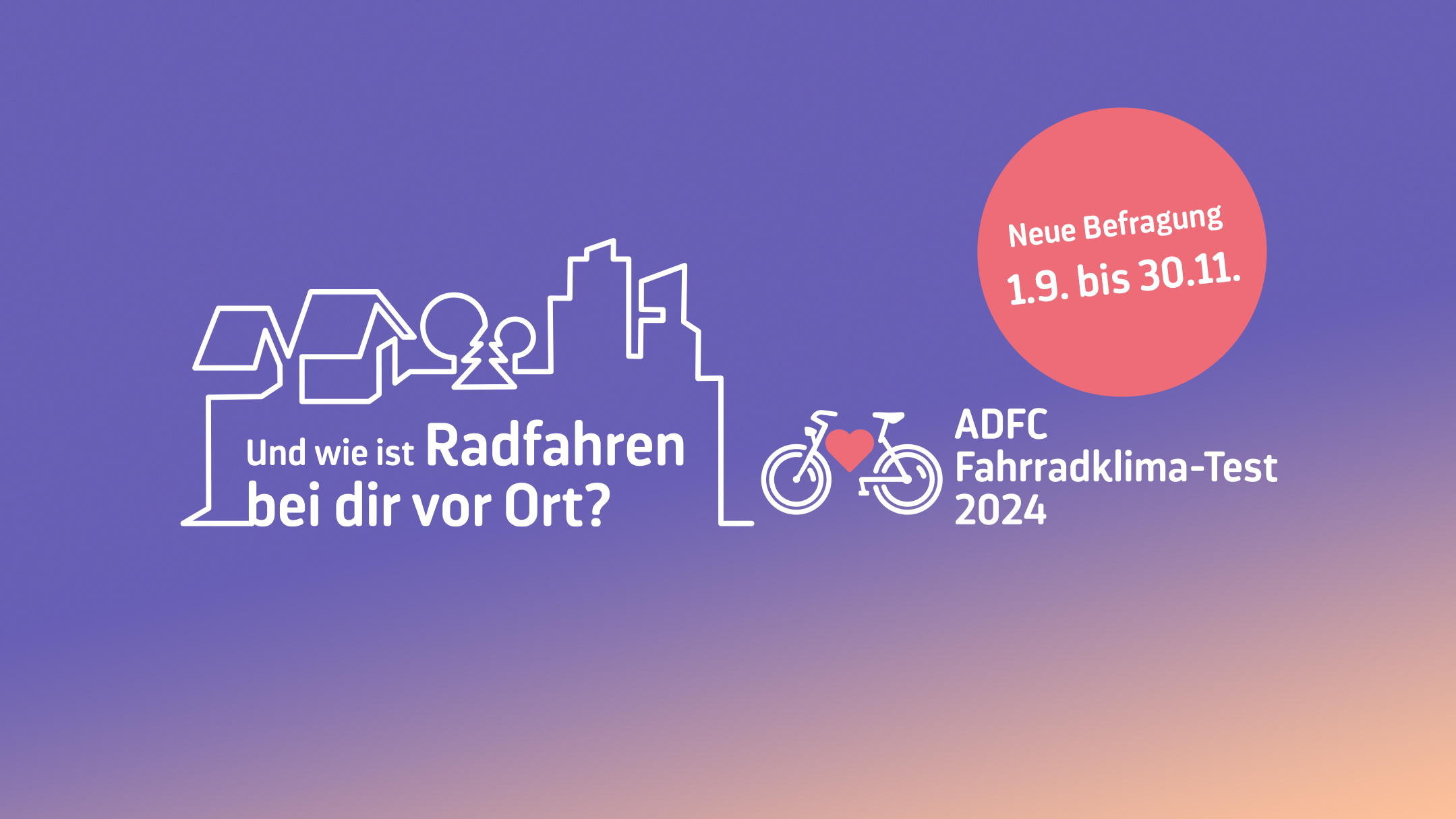 ADFC Fahrradklima Test 2024